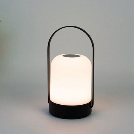 Lampe de Table D'Extérieur à LED Rechargeable Sans Fil Tactile à Intensité Variable Lanterne Portable à LED (1/5)