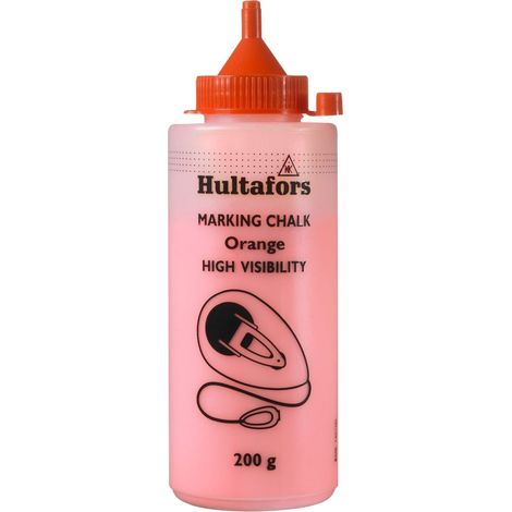 Hultafors 652833 Chalk Line Chalk High-vis Orange 200g HUL652833