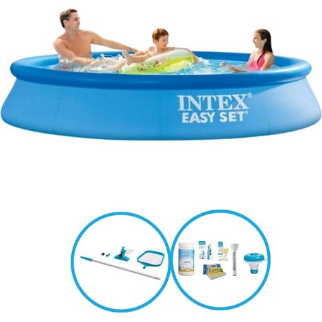 Intex Piscine Easy Set Ronde - 305x61 cm - 3-pièces S22380 (1/5)