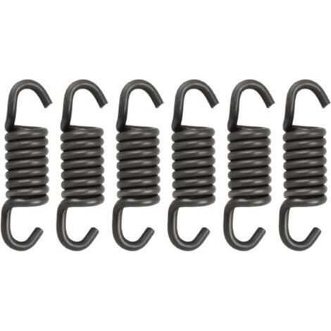 Lot de 6 ressorts d'embrayage compatibles avec les tondeuses à gazon, débroussailleuses, scooters 43 CC - 52 CC GTS - Embrayage de 41,8 x 11 mm - Pièce de rechange pour tronçonneuse (1/5)