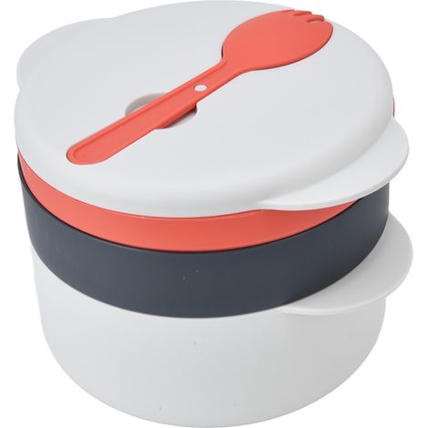 Cuiseur à légumes micro-ondes 2L, multicouche, empilable, anti-brûlures, avec poignée (1/5)