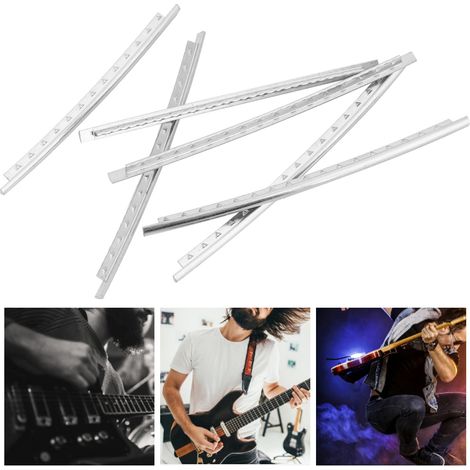 22 Pièces de Fils de Frette pour Guitare Électrique en Alliage Cuivre-Nickel, Accessoires pour Instruments de Musique, Largeur 2,2mm (1/5)