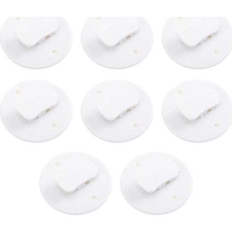 Clips pour rideau douche coupe-vent Healeved avec dos auto-adhésif (1/5)