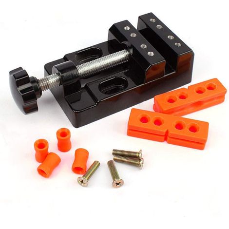 Mini Perceuse étau Table de Serrage Mécanicien Machine Banc Vice pour Bijoux Noyer Nucléaire Montre Réparation Clip DIY Sculpture (1/5)