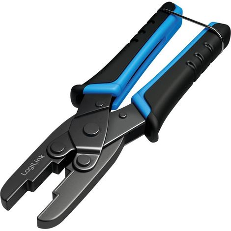 Utensile per elettricista LogiLink crimping tool design ergonomico resistente