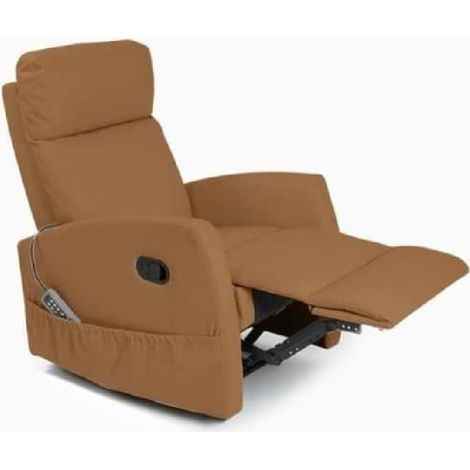 Fauteuil de Relaxation Massant Craftenwood Compact Camel 6019 - Marron - Relaxation - Contemporain - Design