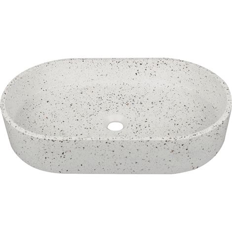 Essebagno Aufsatzwaschbecken aus Terrazzobeton