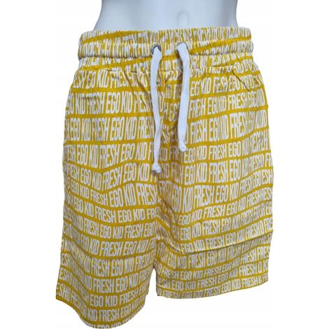 Y4019 Fresh Ego Kid OFF KEY AOP Shorts SHORTS S (1/5)