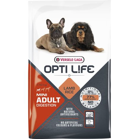 Croquettes Opti Life chien mini digestion : 7.5 kg