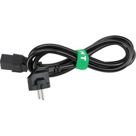Cordon D'Alimentation À Angle Droit Euro Schuko Mâle Vers Iec320 C19 Femelle 16A 250V 3 Broches (6Ft, Eu-C19) (1/5)