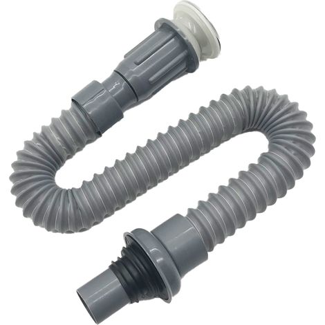 Tuyau d'évacuation pour salle de bain, tuyau d'évacuation universel pour lavabo, tuyau d'évacuation en S, accessoires de plomberie (1/5)