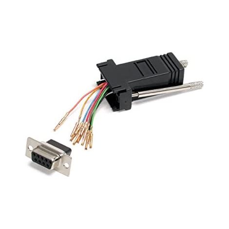 StarTech.com Adattatore Modulare seriale DB9 a RJ45 - F/F (1/2)