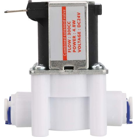 Électrovanne de purge d'eau 300 cm3, 24 V, normalement fermée, pour purificateur d'air