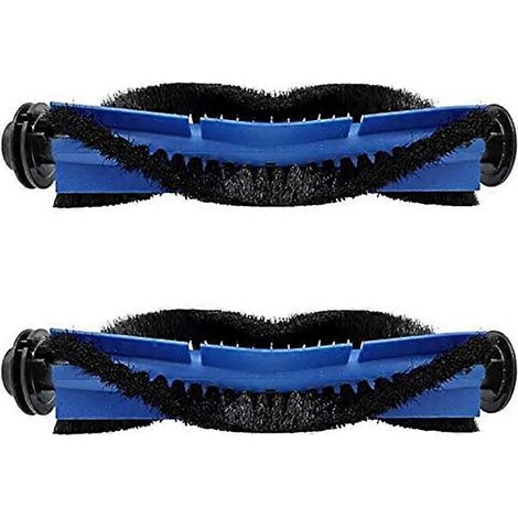 Lot de 2 brosses principales à rouleau pour Cecotec Conga Excellence 1090 - Accessoires de remplacement pour le nettoyage des brosses à rouleau