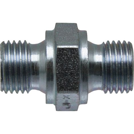 Raccordo filettato diritto GA 30 MET x 30 MET 250 48 16 GRANITO (1/2)