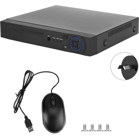 Enregistreur numérique vidéo DVR professionnel 8 canaux 1080P AHD/IPC compatible ONVIF système de sécurité CCTV 100-240V