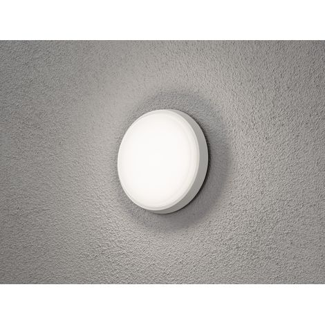LED Wandleuchte / Deckenleuchte CESENA, Aluminium weiß, 10 Watt, 900 Lumen (1/5)