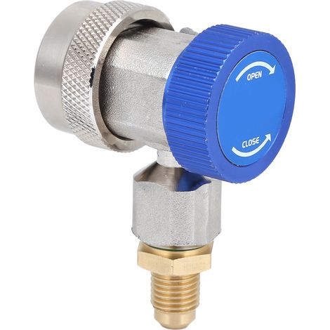 Adaptateur de raccord rapide basse pression R134A, manomètre de distribution CA, noyau de vanne d'extraction (1/5)