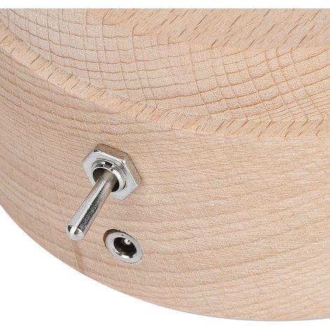 Boule à musique rotative en cristal à motif système solaire, rechargeable par USB, avec veilleuse LED, cadeau d'anniversaire (1/5)