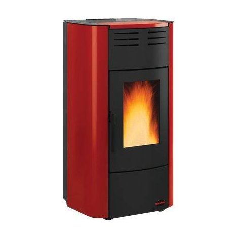 Pelletofen 'Raffaella H15' Farbe Bordeaux