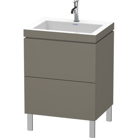 Duravit L-Cube c-bonded Ensemble vertical, 2 tiroirs, sans (1/3)