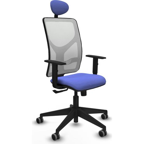 Silla de oficina piqueras y crespo Motilla blanco malla cómoda (1/2)