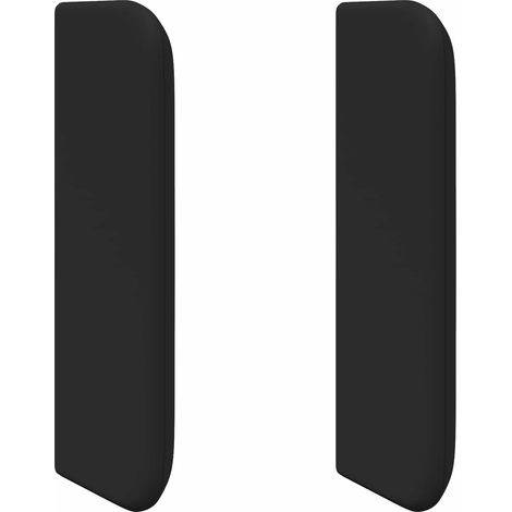 Maison Exclusive - Kopfteil Ohr Schwarz 40,5 x 40,5 x 4 cm PVC