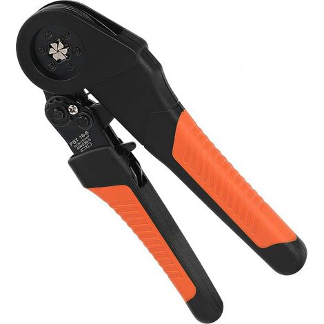 Pince à sertir 0,08-16 mm², pliers de sertissage pour la confection de câbles pour un usage domestique et industriel (1/5)