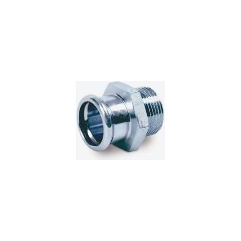 ENTRONQUE MACHO INOX PRENSAR D.28X1 - SALTOKI