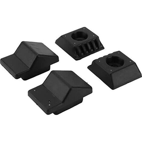 4 Butée de coffre, Noir, Métal et Caoutchouc, Compatible W124 A124 C124(Troisième trimestre : Nouveaux produits en septembre) (1/5)