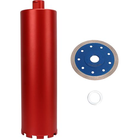 5 forets diamantés 5/8-11 pour perçage à sec et humide, carotteuse efficace pour béton, marbre, mur (1/5)
