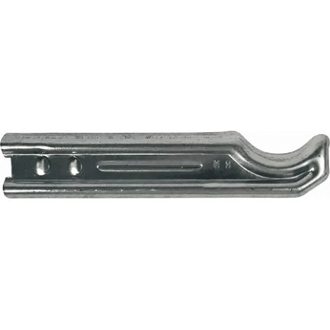 Soporte de radiador de hierro fundido de 4 columnas, para sellar, longitud 26cm.