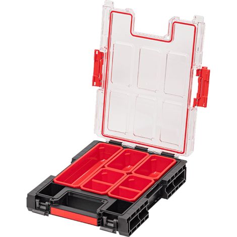 Toolbrothers RHINO XXL Organizer ECO Altezza M Scatole 2,5 l IP66 con scatole estraibili