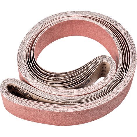 PFERD TOOLS Korund Schleifband BA 75x2500mm A40 für universelle Anwendung mit Bandschleifer 10 Stk (1/4)