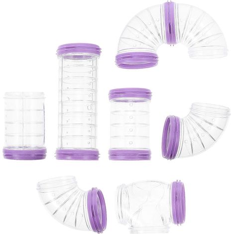 kit de labyrinthe tubulaire pour hamster, tunnel extérieur pour cage à rats, kit de bricolage pour cage à hamster (1/5)