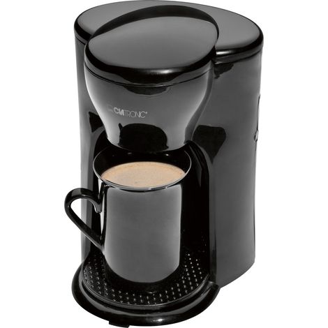 Macchina da caffè a filtro Clatronic 300W nera 1 tazza (1/5)