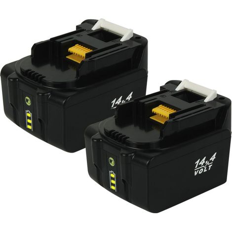 2x pour Makita 14.4V 7.0Ah batterie BL1415 BL1430 BL1450 BL1440 194065-3 Indicateur LED BL1430B BL1460B