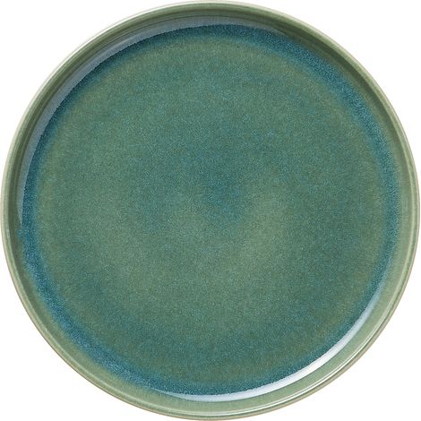Lot de 6 assiettes en Grès Vert myrte H 30 mm Ø 220 mm 1 - Was Germany