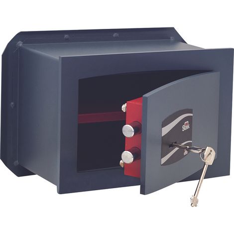 Cassaforte con chiave doppia mappa 800 - mm.260x150x180h. peso kg.7 (800a)