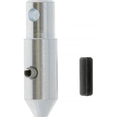 Cyclingcolors – Baïonnette mâle Ø 12 mm pour manivelle décrochable de volet roulant – Aluminium – Goupille en acier inoxydable incluse – Fixation sur cardan ou grenouillère (1/3)