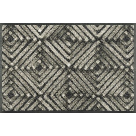 Paillasson, 40x60cm, intérieur et extérieur, Lavable, Multicolore (1/5)