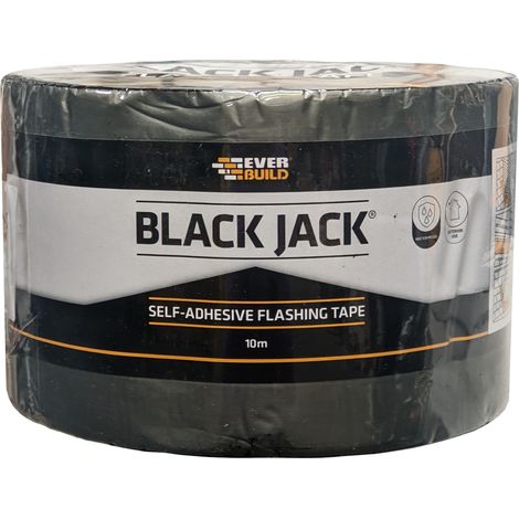 Everbuild FLAS100 Black Jack Flashing Tape, Trade 100mm x 10m EVBFLAS100 (1/3)