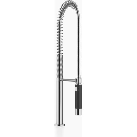 Dornbracht Profibrausengarnitur, runde Rosette, Antikalk-System, (1/4)