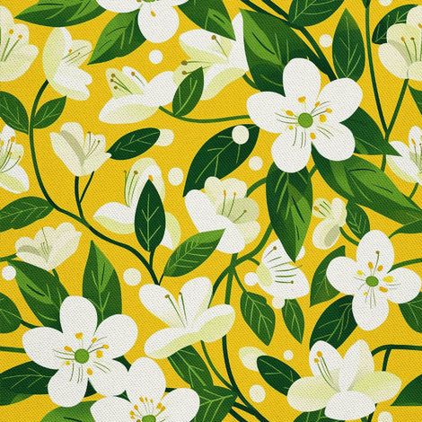 Tela decorativa para exteriores Oxford - Motivo primaveral I DX7584 (1/5)