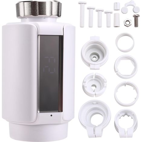 Thermostatique de Radiateur Intelligent Tuya ZigBee Tuya Zigbee Thermostat Intelligent à Distance Valve de Contrôle de Température Automatique Wifi Prend en Charge (1/5)
