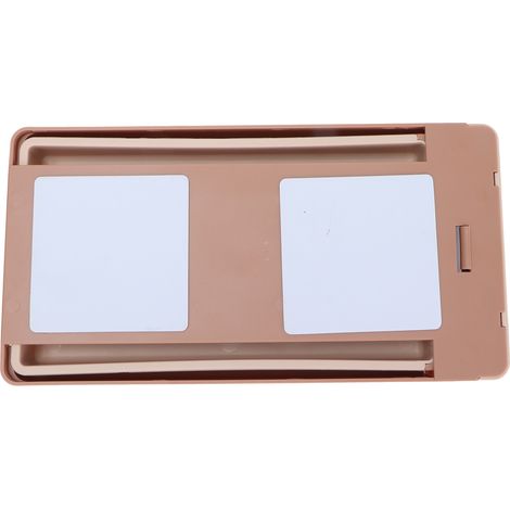 Boîte de rangement sous bureau pour stylos, clés, maquillage et autres accessoires - Rose
