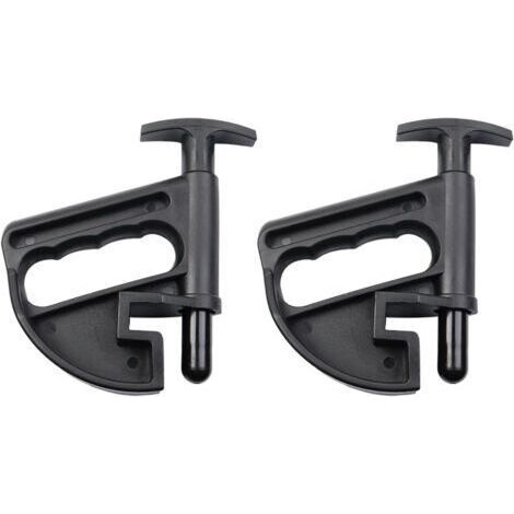Changeur de pneus Pince à talon de pneu en nylon durable Outil de centre de chute Pince à talon de pneu de moto Pince à talon de pneu de moto universelle (2 pièces) (1/5)