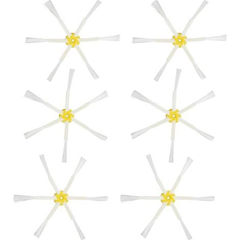 6-teiliges Eckbürsten-Set für iRobot Roomba 600/700/800/900 Serie 614 675 692 677 850 860 865 870 880 885 890 960 981, Ersatzteil für Saugroboter (1/5)