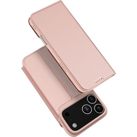 Dux ducis custodia con supporto per iphone 17 pro max - rosa