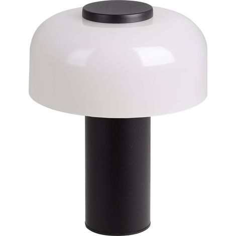 EGLO - PONENTE TABLE USB-C CHARGING TW W/TOUCH IP44 - Black/White - 20 cm